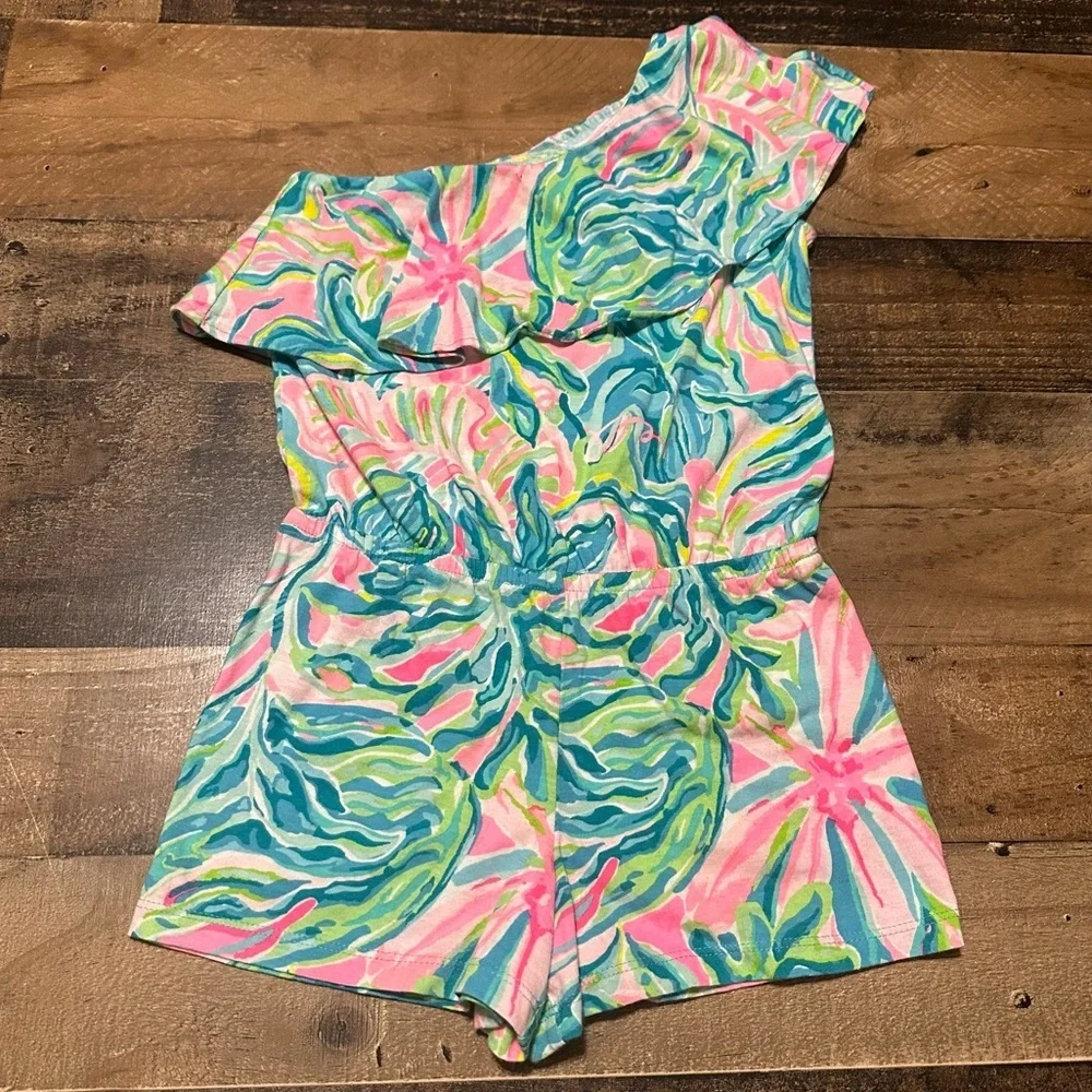 Lilly Pulitzer Sansa Romper - One In A Melon - Picture 3 of 5